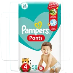 بامبرز مقاس 4 قطعه 58 شورت