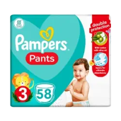 بامبرز مقاس 3 قطعه 58 شورت