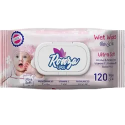 مناديل مبلله رونزا  120 منديل