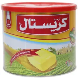 سمن بطعم وريحة الزبدة الصفراء كريستال - 1.5كجم